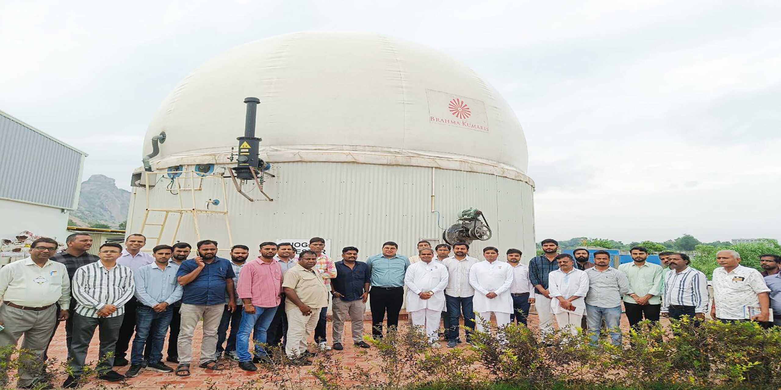 ब्रह्माकुमारीज़ में राजस्थान सरकार के अधिकारियों ने सीखी कचरा प्रबंधन की विधि